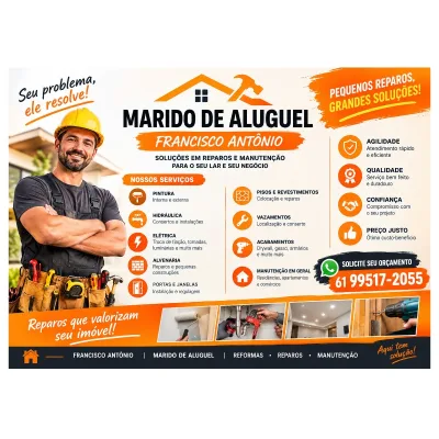 Reformas em Geral - Marido de Aluguel